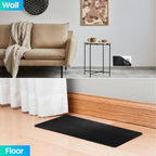 Seatern Magnetic Vent Covers, Extra Strong Magnets, Black 5.5" x 12" (3 Pack) Ultra Thick 60mil, Complete Seal, Air Vent Covers for Home Floor, Ceiling, Wall Registers, HVAC, AC, and Heater Vents