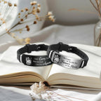 ubjva Picture Bracelet Personalized Photo Custom Memorial Bracelet for Loss Loved One Silicone Bracelets Sympathy Gift