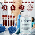 (3 Pack) Glucovex Capsules, Official Glucovex Pills with All Natural Ingredients, Advanced Glucovox Overall Health and Wellness Vitamin Supplement with Max Strength Multivitamin Support (180 Capsules)