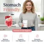 Lactoferrin Powder 250g – 95%+ Pure Bovine from Grass-Fed Australian Cows Helps in Immune & Gut Support, Iron Absorption, Skin & Bone Health, Neutral Taste (Recommended 250mg Per Serving) (250, Grams)