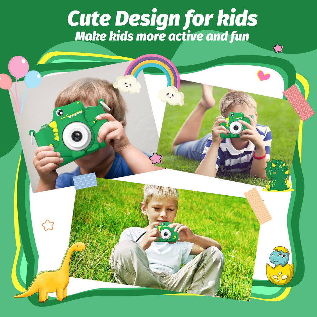 Upgrade Kids Camera,Christmas Birthday Gifts Toys for Ages 3‑12