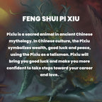 HETICA Feng Shui Pixiu Mantra Amulet Lucky Adjustable Ring