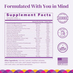 BariMelts Bariatric Multivitamin with Iron - 1 Month Supply (60 Fast-Dissolving Tablets) - Sugar-Free - Post-Op Bariatric Vitamins - Natural Blueberry Flavor