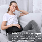 Shiatsu Neck Back & Shoulder Massager with Heat for Pain Relief Deep Tissue