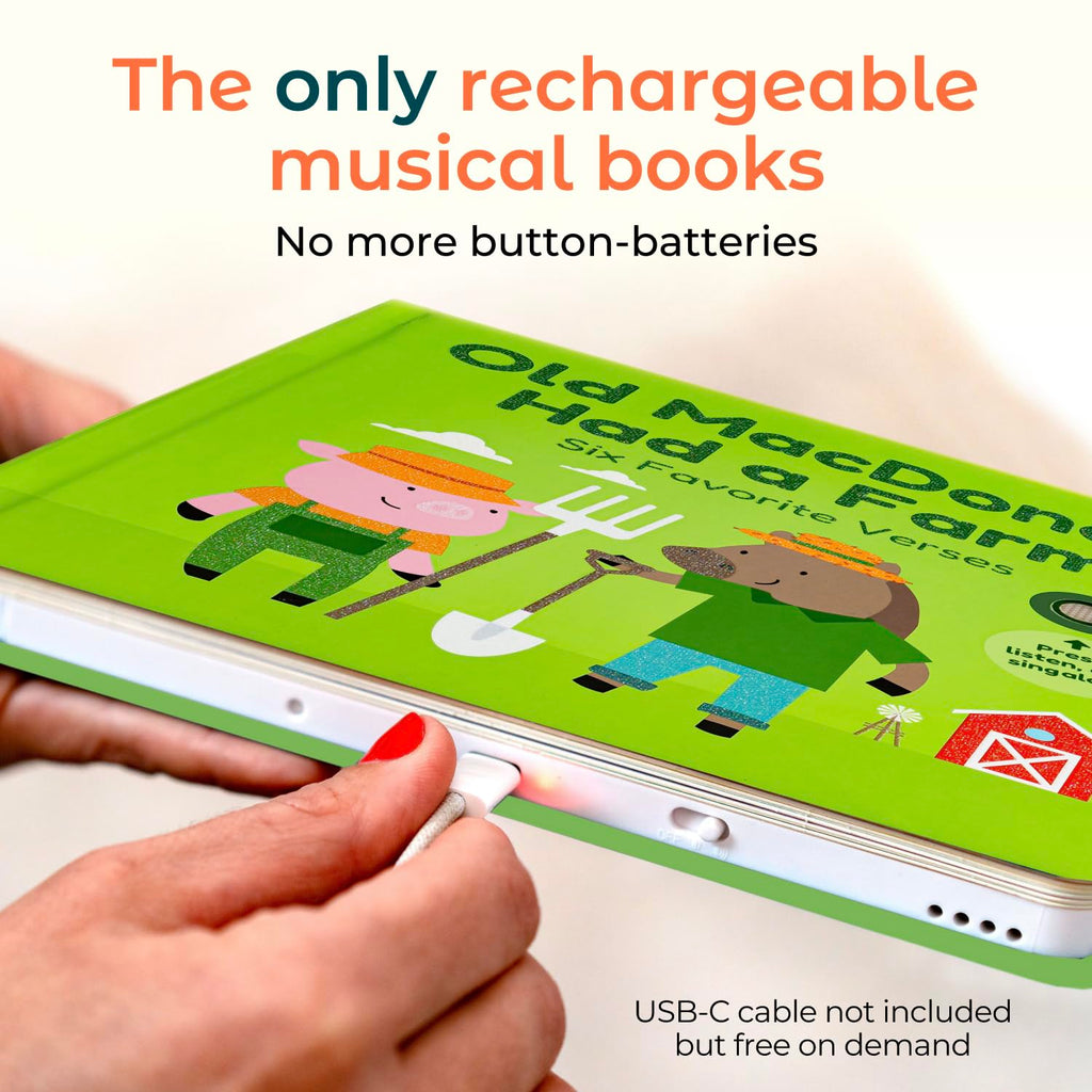 Cali's Books Old Macdonald Had a Farm | Interactive Books for 1 Year Old, Books for 2 Year Olds with Buttons on Every Page | Fun Farm Toy Book for Baby and Toddlers | Great Gift for Kids