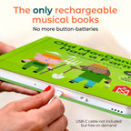 Cali's Books Old Macdonald Had a Farm | Interactive Books for 1 Year Old, Books for 2 Year Olds with Buttons on Every Page | Fun Farm Toy Book for Baby and Toddlers | Great Gift for Kids