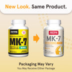 Jarrow Formulas MK-7 90 mcg - Bioactive Form of Vitamin K2-90 Servings (Softgels) - for Bone & Cardiovascular Health - Vitamin K2 MK-7 Dietary Supplement - Gluten Free