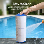 POOLPURE 5CH-502 Fine Thread Spa Filter Replaces PPM50SC-F2M, Marquis Spa 20041, 20091, 370-0237, Marquis 50 Hot Tub Filter, Length: 12 3/16", 2” Male Thread/MPT (1 Pack)
