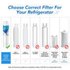 ICEPURE RWF5800A Replacement for Frigidaire EPTWFU01, EWF02, Pure Source Ultra II, PureSource Ultra 2, SCWFTCTO1, EPTWFUO1, GP006, CLCH128, SMF1007, DE022 TH-01 MR022 Refrigerator Water Filter 2PACK