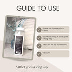 Carpet Deodorizer 35 Oz Carpet Freshner Powder, Hotel Scent Upholstery Deodorizer Vaccuum Safe Pet Odor Eliminator for Home - Luxury Room Deoderizer Timeless Homme