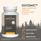 Mountain Peak Nutritionals Glycemic Formula Metabolic Support 90ct