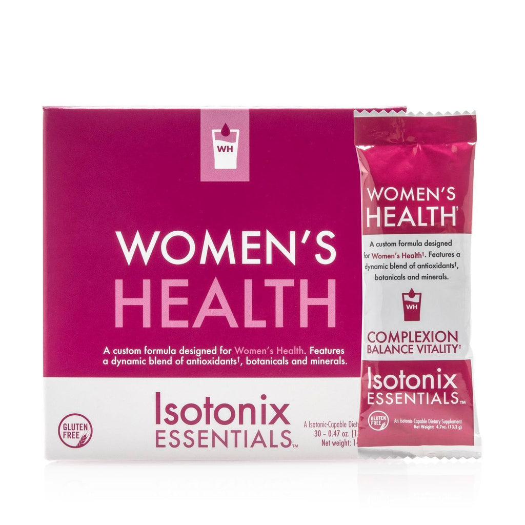 Isotonix Essentials Women’s Health Multivitamin Powder – B Vitamins, Iron (SunActive) & Pycnogenol for Energy, Skin, Bone & Immune Support, Isotonic Packets, 30 Servings