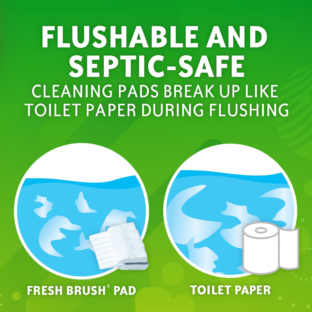 Scrubbing Bubbles Fresh Brush Flushable Cleaner Refills, 20 Count, (2-Pack)