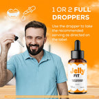 Jelly Fit Drops - Official JellyFit Oral Liquid Drops Advanced Premium Formula Maximum Strength, All Natural Ingredients Vitamins for Overall Health & Wellness Reviews, 1 Bottle for 1 Month