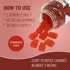 Wins Town Maca Plus Gummies, Glute Boost for Women, 60 Ct