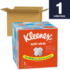 Kleenex Anti-Viral Facial Tissue, 68-Count (Box of 27), White