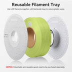 Bamboo PLA Matte Refill Filament 1.75mm 1 KG (2.2lbs) with RFID for Bambu Lab A1/X1/P1 Series 3D Printers,Easy to Print, 3D Printing Filament,No Spool, +/- 0.03mm (Scarlet Red 11200)