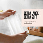 Wipe That Tush On-The-Go Flushable Wipes Bulk Pack - 12 Packs of 10 Individually Wrapped Travel Wipes, 120 Total - Fragrance Free - Hypoallergenic With Aloe & Vitamin E - Septic Safe