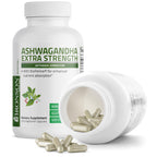 Bronson Ashwagandha Extra Strength Stress & Mood Support with BioPerine - Non GMO Formula, 250 Vegetarian Capsules