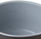 Ninja Foodi 6.5-qt. Ceramic Coated Nonstick Inner Pot, Compatible with all Ninja Foodi 6.5 qt. models, Dishwasher Safe Gray. 102FY300