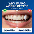 Imako Tooth Tinted Plastic - Natural Color - Temporary Tooth - Made in USA