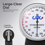 Professional Aneroid Sphygmomanometer, Blood Pressure Cuff Manual, Precision Copper & Brass Movement, Medical-Grade PVC Tubing, Medical Ultrasound Equipment, Ideal for Doctors, Nurses, and Students