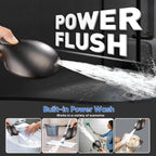 Cobbe 9-Function Shower Head with Built-in Power Spray, 1.8 GPM Water Saving ON/OFF Toggle Switch, High Pressure Handheld Showerhead with 1-Click Pause Button, Brass Bracket & 6ft Hose, ORB