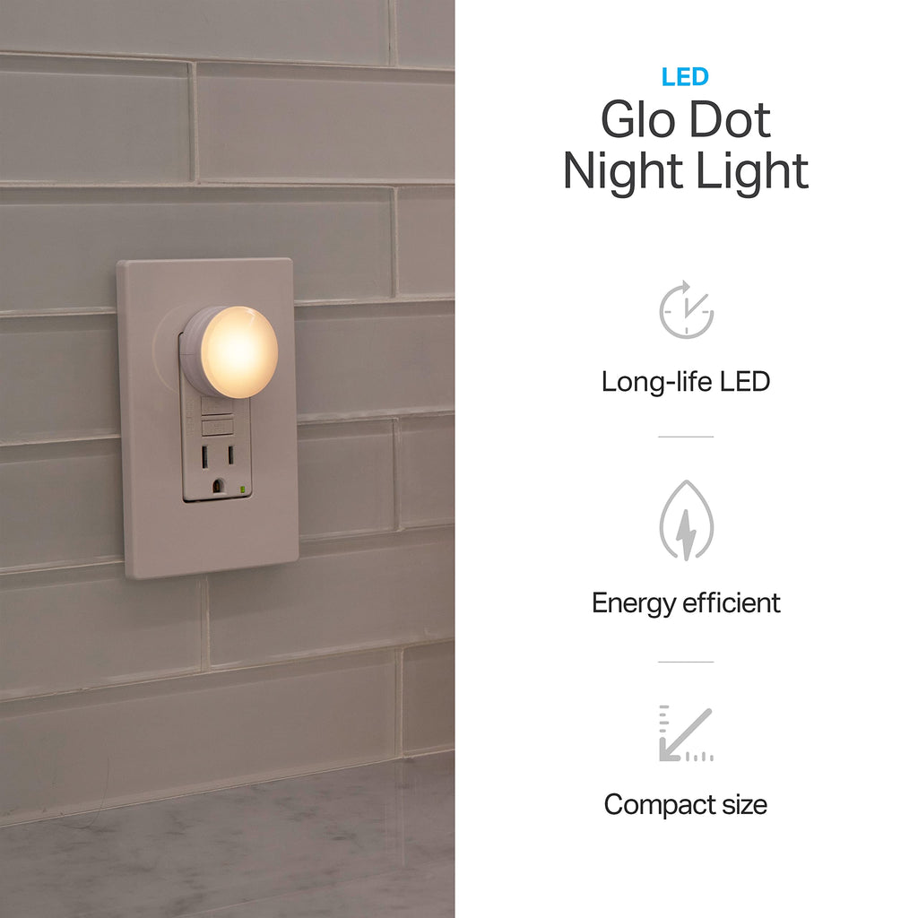 Lights by Night, LED Night Lights Plug Into Wall, 10-Pack, Dusk to Dawn Auto On/Off Sensor, Soft White, Plug In Nightlight Perfect for Adults, Kids, Bedroom, Bathroom, Hallway, Kitchen