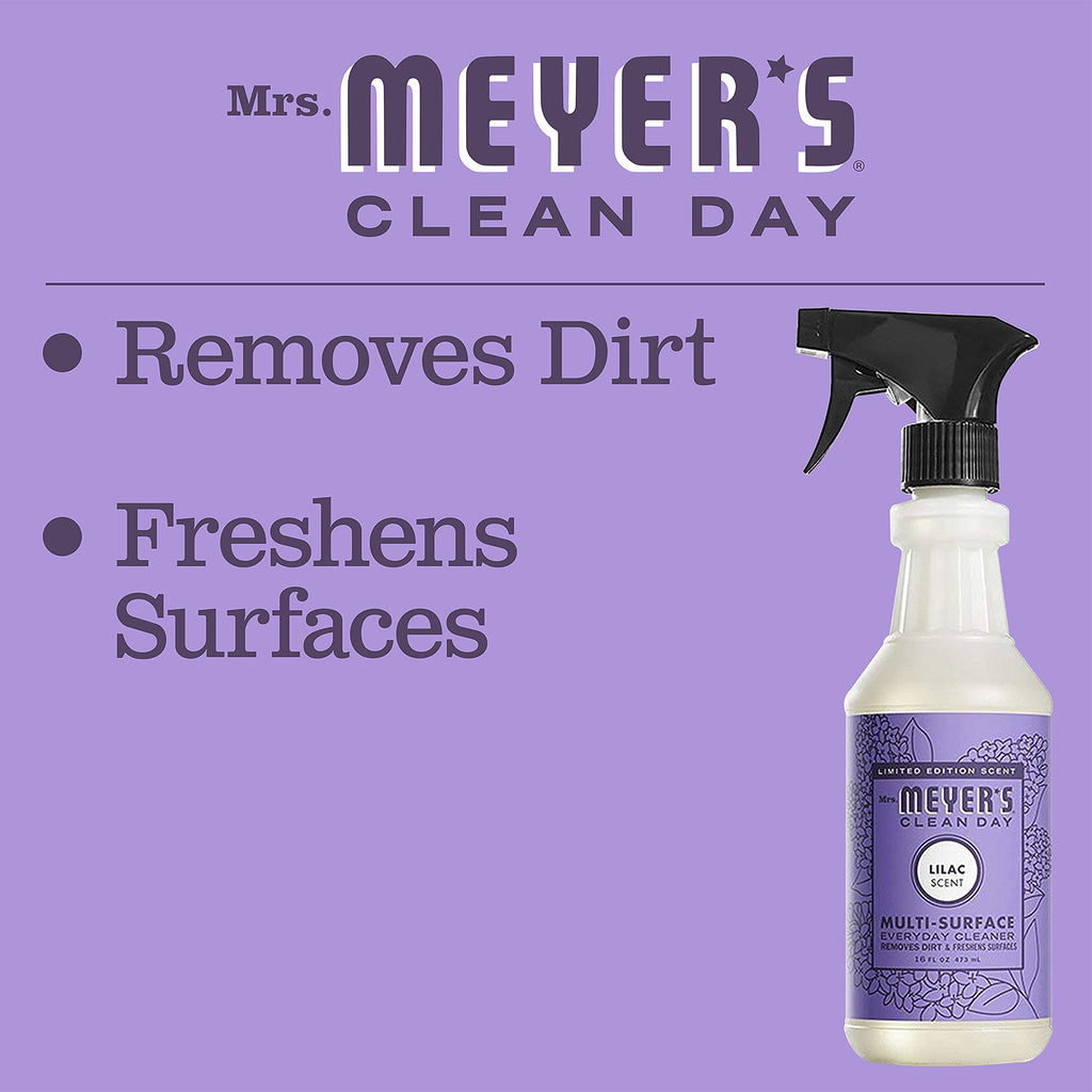 Mrs. MEYER'S Clean Day Limited Edition Lilac Scent Kitchen Basics Set