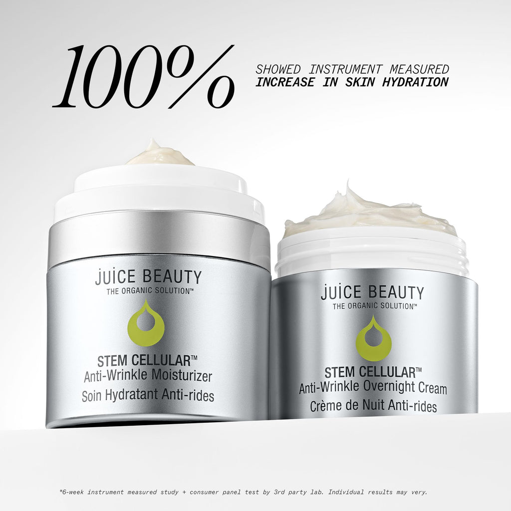 Juice Beauty Stem Cellular Anti-Wrinkle Moisturizer - 50 mL - Hydrates + Improves Fine Lines and Wrinkles - Vegan, Cruelty Free
