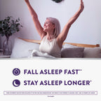 ZzzQuil Pure Zzzs Complete Sleep, Melatonin 10mg, L-Theanine, GABA, with Ashwagandha, and Magnesium, Melatonin Sleep Aid, 100 Count