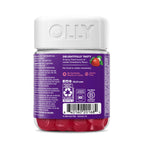 OLLY Sleep Gummy,3 mg Melatonin,L-Theanine,Chamomile,Lemon Balm,Sleep Aid,Strawberry,60 Count (Pack of 2)