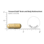 Dr. Whitaker's Forward Gold Daily Regimen Multi-Nutrient Vitamin Supplement for Adults 65+, 60 Packets (30-Day Supply)