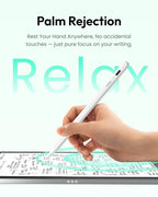 Metapen Pencil Air8 for Apple iPad 2018-2026, 10 Min Faster Charge, Palm Rejection Stylus Pen for iPad a16/11/10/9/8/7/6th Gen, Pro 12.9/11/13-inch M4/M5, Air 3/4/5/M2/M3/M4, Mini 5/6th
