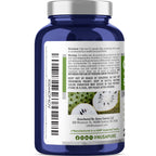 NusaPure Graviola Capsules, 500 mg, 200 Veg Capsules (Non-GMO, Vegan)