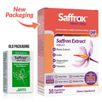 NAVEH PHARMA Saffrox™ Saffron Supplements | 30 High Strength Saffron Extract Capsules | Affron® 28mg | Natural Mood Booster, Focus & Brain Supplement