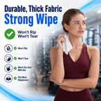 Freshnaps Wet Wipes Bulk - 4 x 800 Count Refill Bags (3200 Commercial Disposable Wipes) Value Pack - For Upward Pull Dispenser Ideal For Public Use