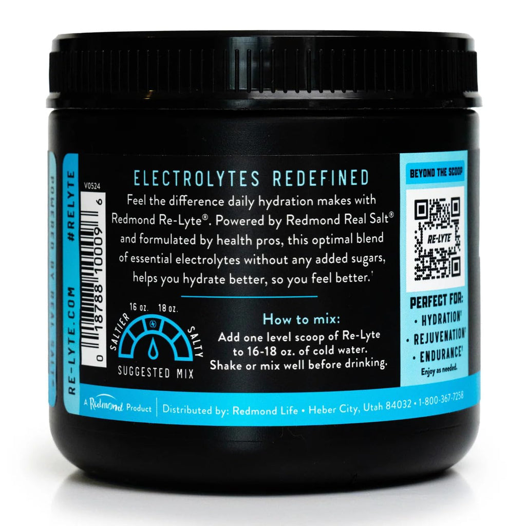 REDMOND Re-Lyte Hydration Electrolyte Powder Mix (Unflavored)