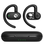 Raycon Fitness Open Ear Earbuds – Open Ear Headphones, Earbuds Wireless Bluetooth, Running Headphones, Sweat & Water-Resistant Earphones, 40 Hours Battery Life (Black)