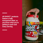 GHOST Whey Protein Powder, Lucky Charms Cereal Milk - 2LB, 25G of Protein - Whey Protein Isolate & Concentrate Blend - Post Workout Fitness & Nutrition Shakes, Smoothies & Baking - Soy & Gluten-Free
