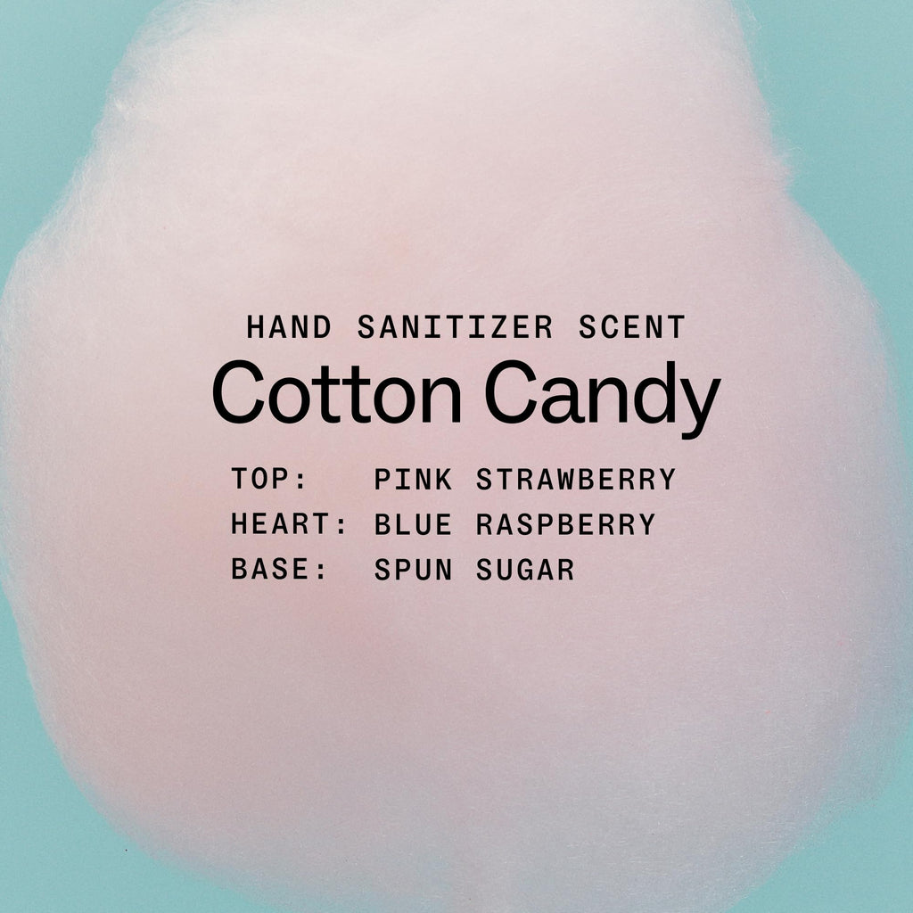 Touchland Cotton Candy Hand Sanitizer Mist & Matching Case Set, Travel Size