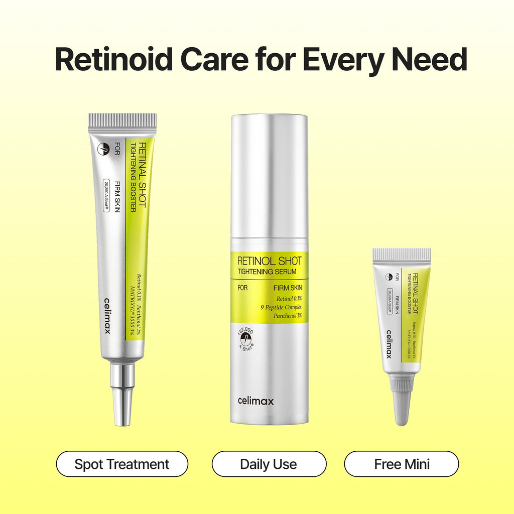 celimax The Vita A Retinal Shot Tightening Booster (Global Set, 1.61 fl.oz)