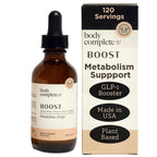 BODY COMPLETE RX Boost Drops with Maca Root, Amino Acids, L Glutamine, Niacin, and Rhodiola for Energy, Digestion, and Thyroid Support for Women, Plant Based, 60 ML