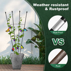 Antizz 47in Garden Trellis for Potted Climbing Plants Outdoor Indoor
