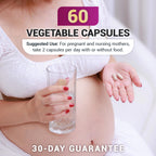 Dr. Berg Natural Prenatal Vitamins for Women (Pregnant & Nursing) - Prenatal Vitamins with Folate, Vitamins, Minerals, Omegas, &11 Powerful Superfoods - Womens Prenatal Multivitamin - 60 Capsules