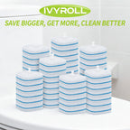 Toilet Bowl Cleaner Wand Refills Compatible with CLOROX, 63 Count Disposable Toilet Brush Refills, Replacement Heads for Toilet Cleaning System