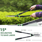 29.5" Hedge Shears,Professional Pruning Shears For Gardening,Sharp Hedge Clippers Handheld With Comfort Grip Handles,Carbon Steel Garden Clippers Handheld for Precise Trimming Gardening Tools