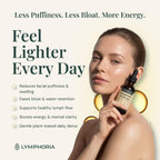 LYMPHORIA Lymphatic Drainage Drops for Bloat Relief & De-Puff – Cleavers, Red Clover, Stillingia Root & Prickly Ash Bark – Lymph Node Detox Cleanse, Fluid Retention – Alcohol-Free, Vegan, 2 Fl Oz