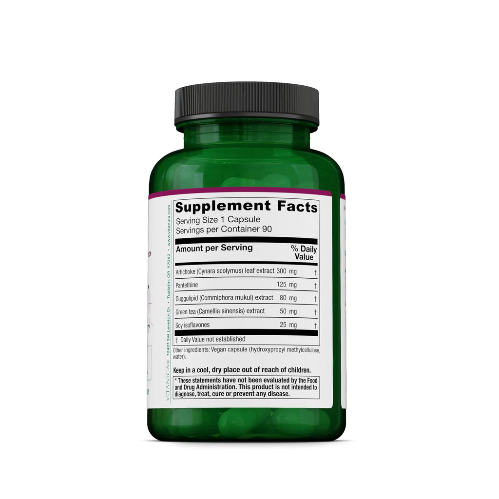 Vitanica CholestBlend - Supports Cholesterol Already in Healthy Range with Berberine, Red Yeast Rice, & Bergamot Orange - Vegan - 90 Capsules
