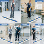 CLDREAM 48" Large Commercial Industrial Dust Mop for Floor Cleaning